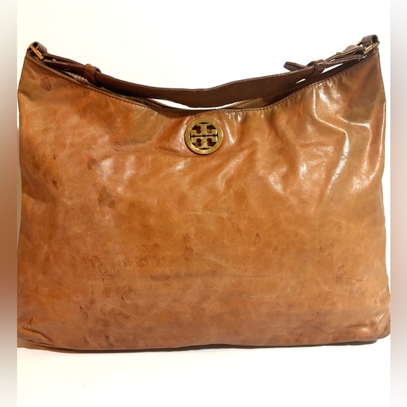 Tory Burch brown distressed Leather Women's Bag
